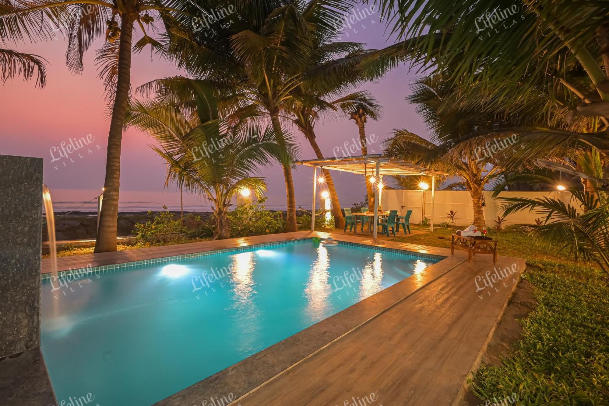 En Ocean Infinity Pool Villa Overlooking Sea ,Beach Touch Alibág Kültér fotó