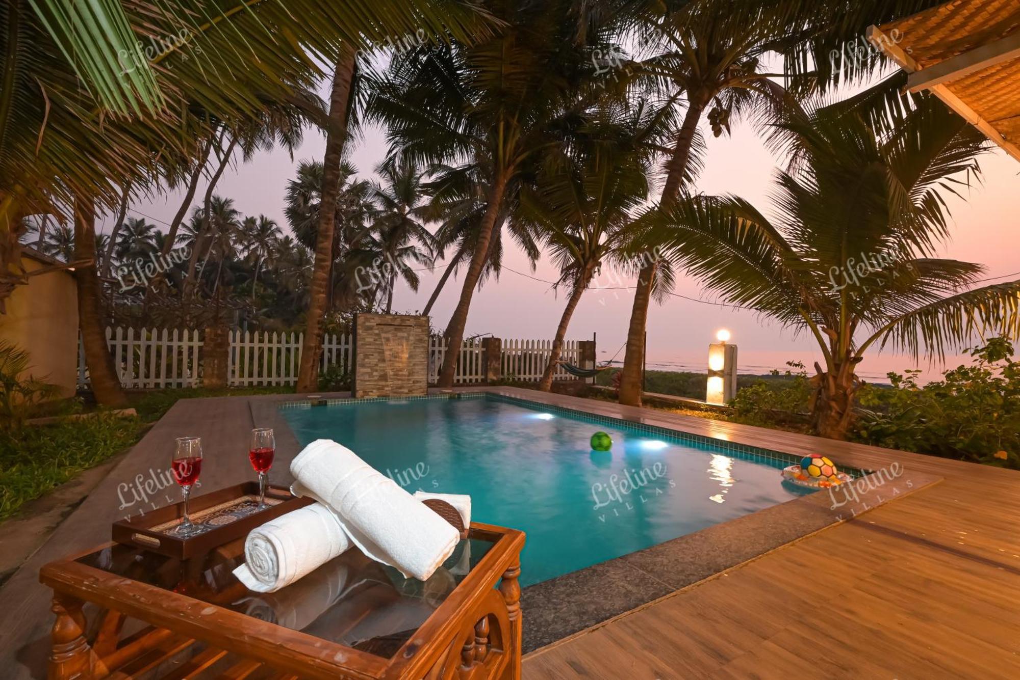 En Ocean Infinity Pool Villa Overlooking Sea ,Beach Touch Alibág Kültér fotó